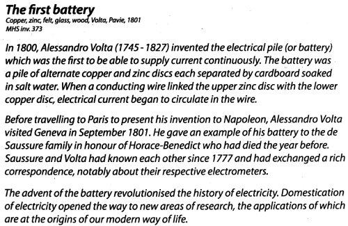 Pile électrique - Voltasche Säule ; Homebrew - REPLICA, (ID = 1908746) Aliment.