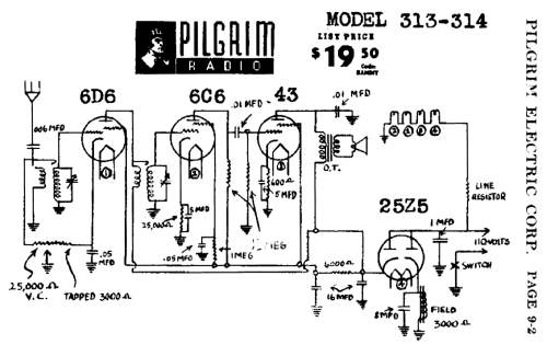 313 ; Pilgrim Electric (ID = 433272) Radio