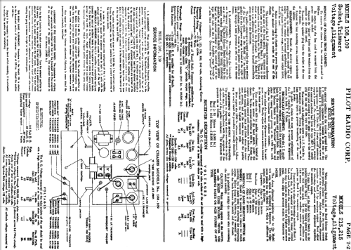 109 ; Pilot Electric Mfg. (ID = 596887) Radio