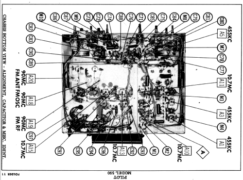 FM-AM Tuner 590; Pilot Electric Mfg. (ID = 561934) Radio