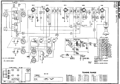 650 ; Pilot Electric Mfg. (ID = 272529) Radio