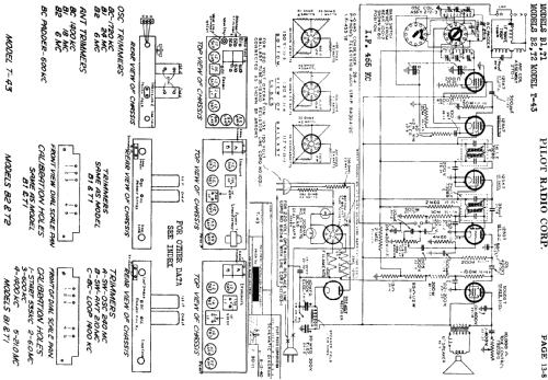 B-1 ; Pilot Electric Mfg. (ID = 602437) Radio