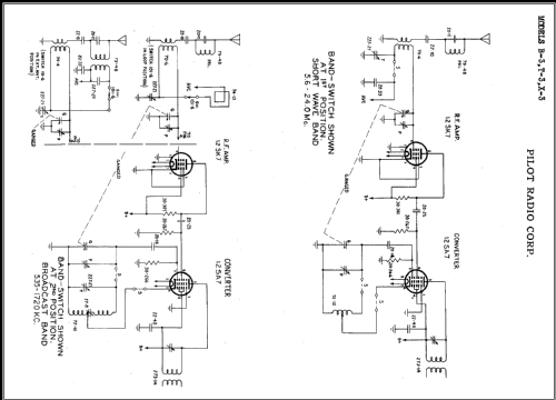 B-3 ; Pilot Electric Mfg. (ID = 477279) Radio