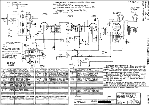 G-45 ; Pilot Electric Mfg. (ID = 598828) Radio