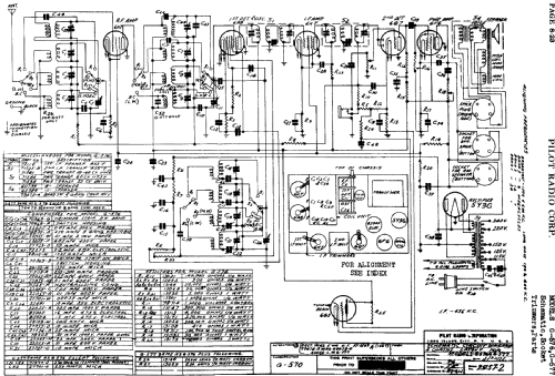 G-576B ; Pilot Electric Mfg. (ID = 599908) Radio