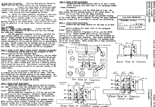 H-384 Ch= H-380; Pilot Electric Mfg. (ID = 601367) Radio