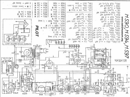 H-590 ; Pilot Electric Mfg. (ID = 22194) Radio