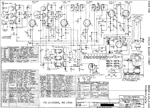 S-623J ; Pilot Electric Mfg. (ID = 599001) Radio