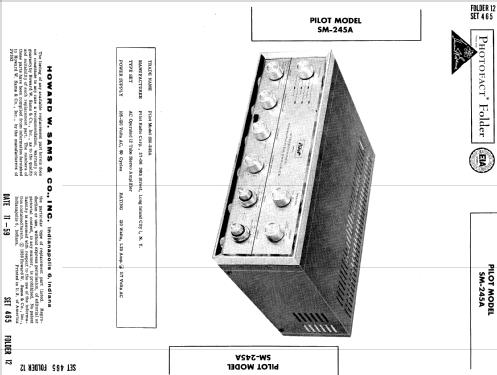 SM-245A ; Pilot Electric Mfg. (ID = 608953) Verst/Mix