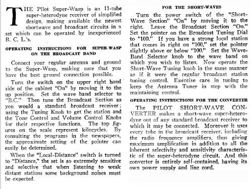 SW Converter V-191; Pilot Electric Mfg. (ID = 1280641) Adaptor