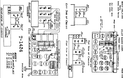 T-1364 ; Pilot Electric Mfg. (ID = 605600) Radio