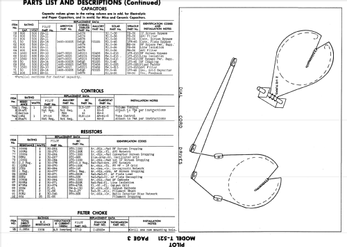 T-521 ; Pilot Electric Mfg. (ID = 836058) Radio