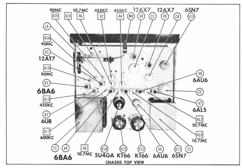 Tuner-Amplifier HF-56; Pilot Electric Mfg. (ID = 2152194) Radio