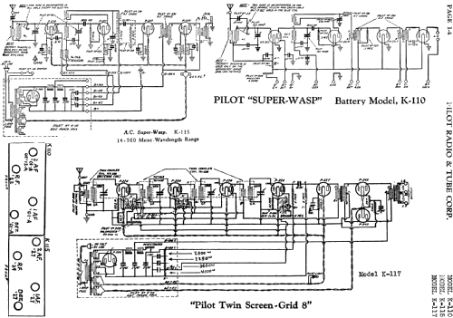 Twin SG8 K-117; Pilot Electric Mfg. (ID = 594318) Radio