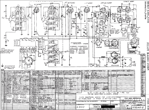 X-305 ; Pilot Electric Mfg. (ID = 599551) Radio