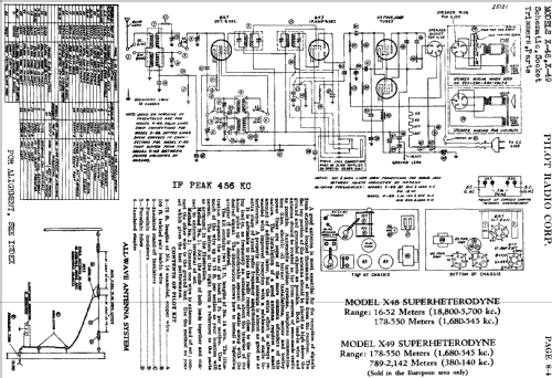 X-49 ; Pilot Electric Mfg. (ID = 599166) Radio