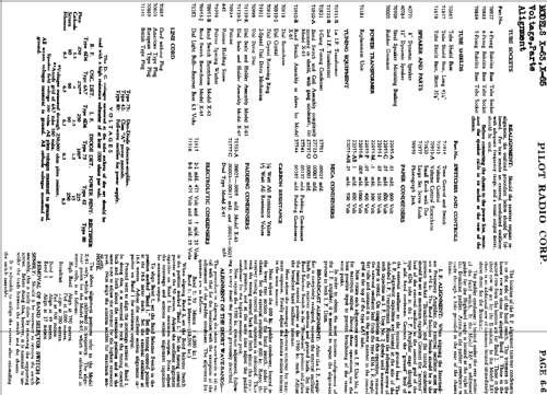 X-65-B ; Pilot Electric Mfg. (ID = 597378) Radio