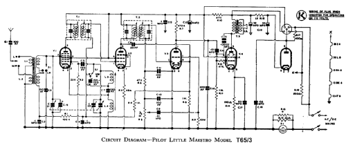 Little Maestro T65/3; Pilot Radio Ltd.; (ID = 370219) Radio