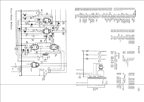 RGA101; Pilot Radio Ltd.; (ID = 558862) Radio