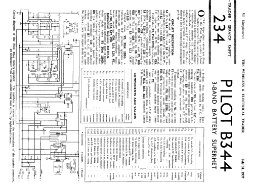 B344; Pilot Radio Ltd.; (ID = 1037610) Radio