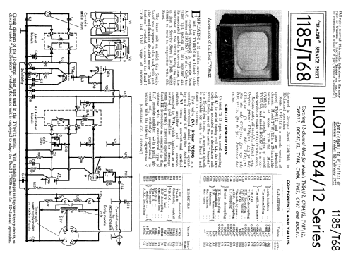 CV84/12; Pilot Radio Ltd.; (ID = 2280994) Television