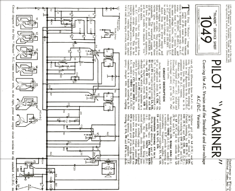 Mariner ; Pilot Radio Ltd.; (ID = 1012105) Radio