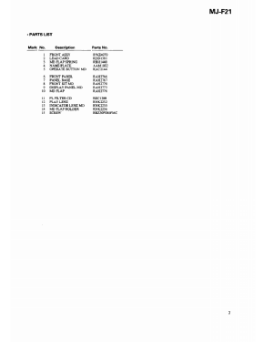 Mini Disc Recorder MJ-F21; Pioneer Corporation; (ID = 2933858) R-Player