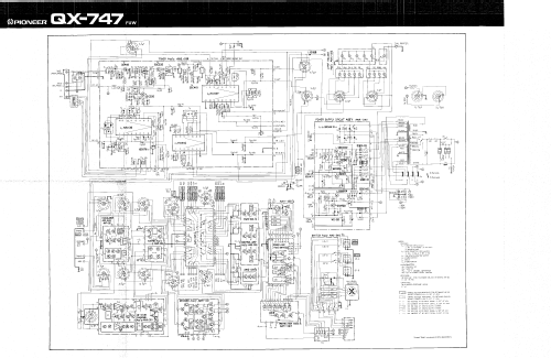 4 Channel Receiver QX-747; Pioneer Corporation; (ID = 1490239) Radio