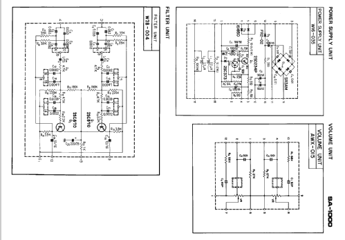 Stereo Amplifier SA-1000; Pioneer Corporation; (ID = 1061607) Ampl/Mixer