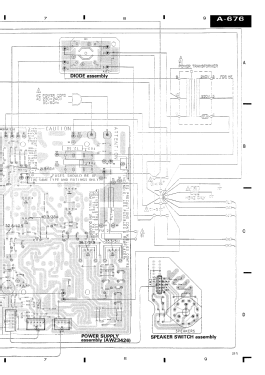 Stereo Integrated Amplifier A-676; Pioneer Corporation; (ID = 2755501) Ampl/Mixer