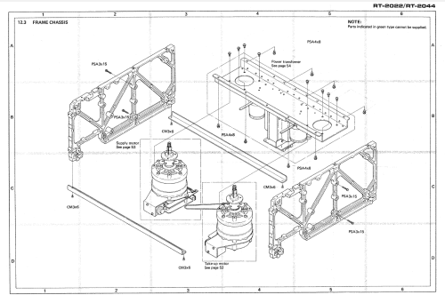 Tape Deck RT-2022 R-Player Pioneer Corporation; Tokyo, build