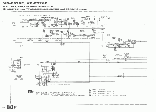 Stereo File-Type CD Cassette Deck Receiver XR-P970F; Pioneer Corporation; (ID = 970330) Radio