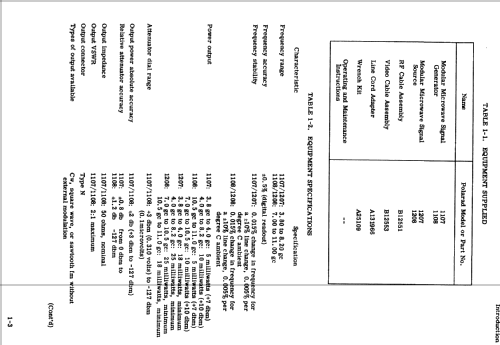 Signal Generator 1108E-Y AN/URM-206; Polarad Electronics (ID = 1095409) Ausrüstung