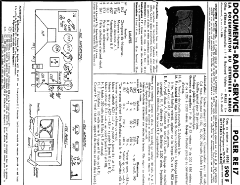 Radio-Phono P7 Ch= RE17; Poler Les (ID = 1989971) Radio