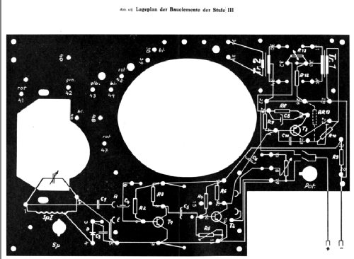 MHS-Transistoren-Stufen-Radio-Baukasten ; Polytronic, VEB; ex. (ID = 115577) Kit