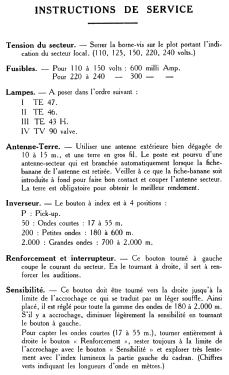 Mende 294; Power-Tone; Paris (ID = 2727170) Radio