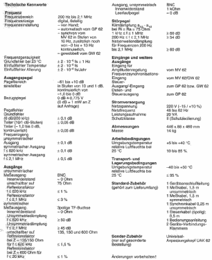 Pegel-Generator GF 62; Präcitronic Dresden, (ID = 3072655) Equipment