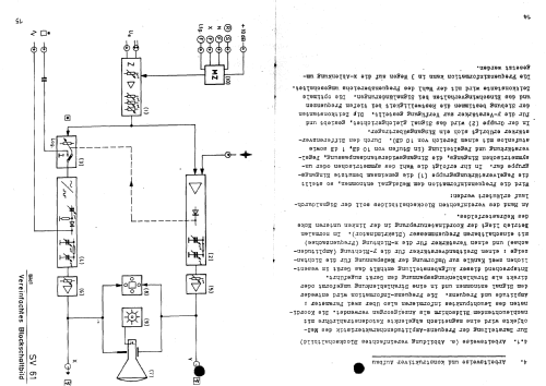 TF-NF Pegelbildempfänger SV61T; Präcitronic Dresden, (ID = 119727) Equipment