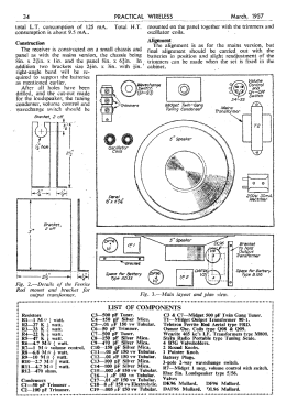 Mini-Set ; Practical Wireless (ID = 2900795) Radio