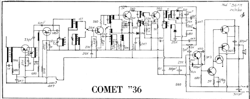 Comet IV° 36 PD236; Prandoni S.p.A., (ID = 747399) Radio