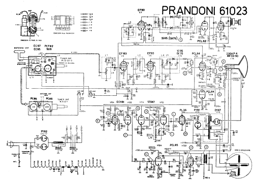 Televisore 61023; Prandoni S.p.A., (ID = 2848724) Television