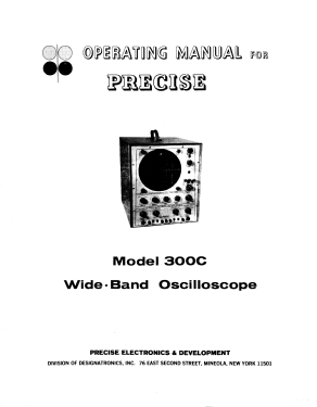 Oscilloscope 300C ; Precise Development (ID = 2772642) Equipment