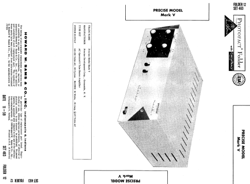 Mark V ; Precise Development (ID = 610462) Ampl/Mixer