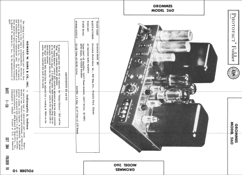 Grommes 260; Precision (ID = 2506910) Ampl/Mixer