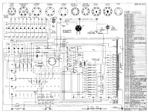 Tube Tester 620; Precision Apparatus (ID = 606008) Equipment