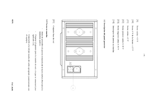 Fuente Alimentación FAC-363-B; Promax; Barcelona (ID = 1354479) Equipment