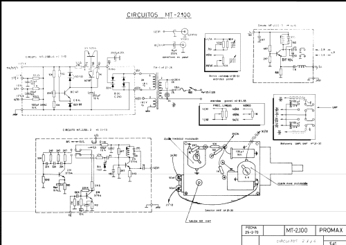 Mira Electrónica MT-2100 ; Promax; Barcelona (ID = 760221) Equipment