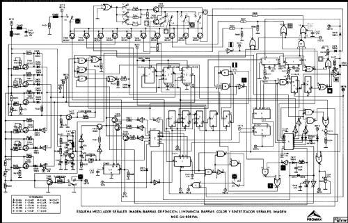 Mira Electrónica GV-808-PAL; Promax; Barcelona (ID = 2394945) Equipment