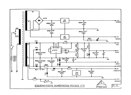 Mira Electrónica PGV-625; Promax; Barcelona (ID = 2269413) Equipment