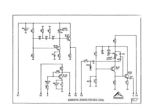 Mira Electrónica PGV-625; Promax; Barcelona (ID = 2269416) Equipment